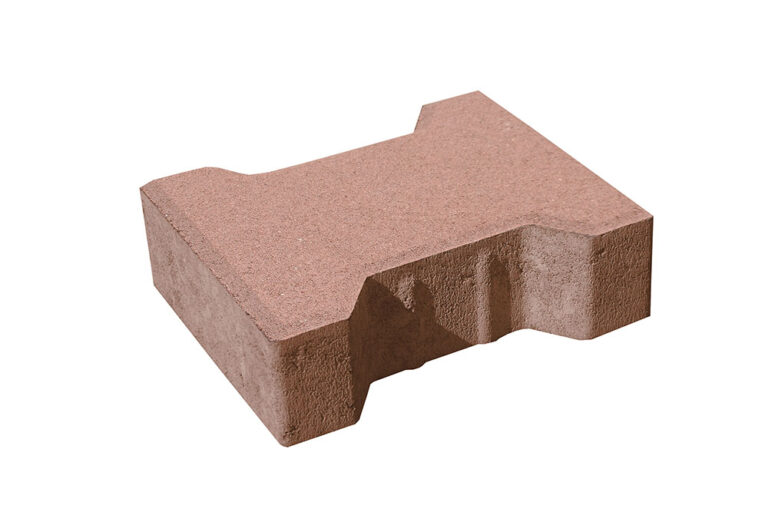 Zámková dlažba "ičko" prodej červená