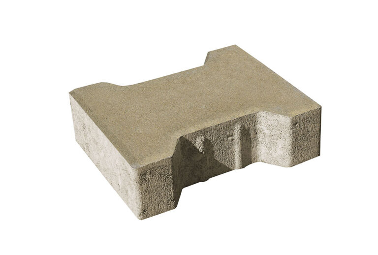 Zámková dlažba "ičko" prodej okrová